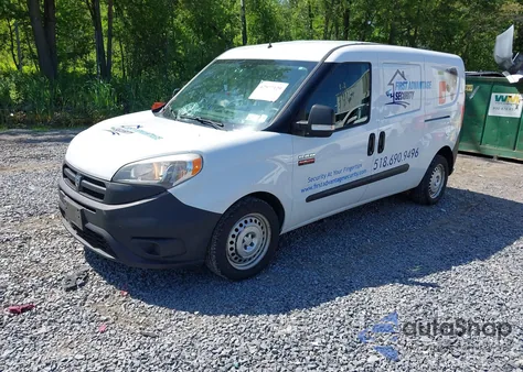 2017 Ram Promaster City Tradesman из США, поврежденный, VIN ZFBERFAB0H6E43696